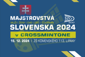 Majstrovstvá Slovenska v crossmintone 2024